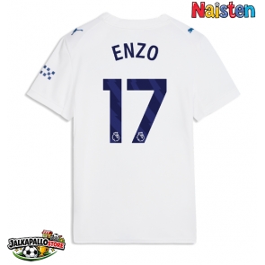 Manchester City Enzo Fernandez #17 Kolmaspaita Naisten 2026-27 Lyhythihainen
